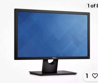 Dell E2216H 22” FHD 1080p Widescreen LED LCD Monitor 16:9 VGA DP *Grade A* - Image 1 of 4