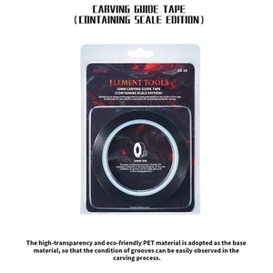 DSPIAE CG Series Carving Guide Line Scribing Tape 2mm-10mm For Panel Lines - Picture 1 of 21