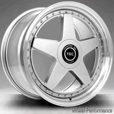 18 Zoll T2 Stufentiefbett Alufelgen 8x18 4x100 ET35 in silber für Dacia Nissan - Bild 1 von 4