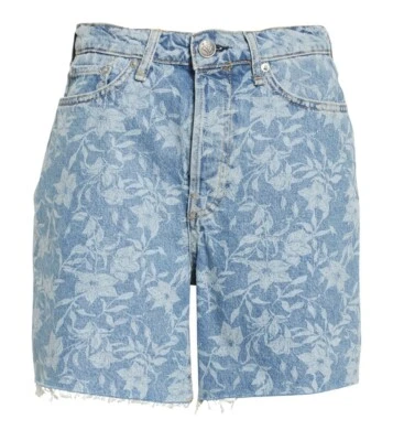 Pantalones cortos de tiro alto Maya de 6” de trapo y hueso $165 nuevos con etiquetas. Talla 27 Foto 1 de 4