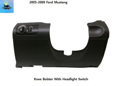 8R3Z6304459AC 05 a 09 Ford Mustang debajo del tablero rodillera con interruptor de faros Foto 1 de 4