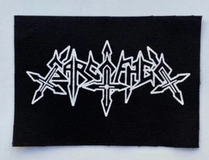 SarcoFago Cloth Patch Sew On Badge Metal Rock Approx 3.5" X 5" (CP315) - Picture 1 of 1