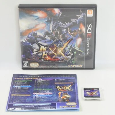 MONSTER HUNTER XX Double Cross Nintendo 3DS For JP System nds - Image 1 of 3