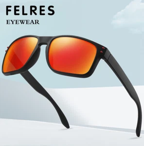 Gafas de sol cuadradas polarizadas deportivas TR90 para hombres y mujeres para conducir gafas de pesca lo último - Imagen 1 de 46