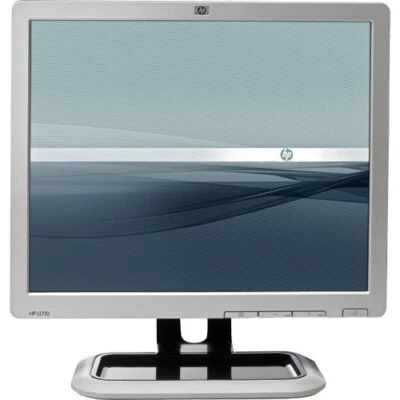 HP L1750 17” SXGA 1280 x 1024 Flat Panel TFT LCD Monitor 800:1 VGA 75 Hz Grade A - Image 1 of 4