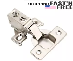 Silverline Face Frame Quiet Soft Close Schranktürscharniere, 1/2 - 3/4 - Bild 1 von 34