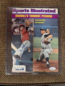 Jim Palmer signed handsigniert 1975 Sports Illustrated Magazin nur Cover mit JSA - Bild 1 von 4