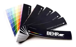 BEHR PAINT FAN SWATCH DECK BOOK - COLORES INTERIORES Y EXTERIORES - NUEVA EDICIÓN 2025 - Imagen 1 de 3
