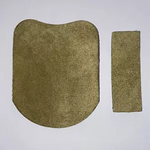 TRADITIONELLER BOGEN WILDLEDER MICROFLEECE GRIFF GRIFF PAD FINGERSTREIFEN Bogenschießen RECURVE - Bild 1 von 3
