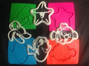 Cortadores de galletas Finding Nemo/Dory/Melocotón/Chorro - Imagen 1 de 6