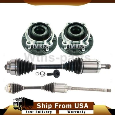 4X KIT BUJE COJINETE RUEDA JUNTAS CV DELANTERAS BMW 650i xDrive 2012 2013 2014 2015 Foto 1 de 4