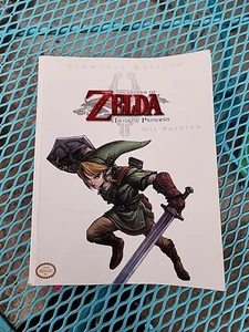 Legend of Zelda Twilight Princess Wii Strategy Guide Premiere Edition + Poster - Picture 1 of 6