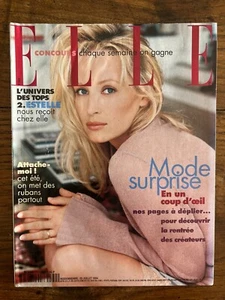 ELLE French Juil 1994 - Estelle HALLYDAY - Mathilde MAY - Mode Fashion Style Pub - Bild 1 von 3