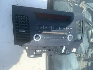 08-15 Lancer Evolution RALLIART RADIO STEREO DISC FACEPLATE VENTS BEZEL - Picture 1 of 2