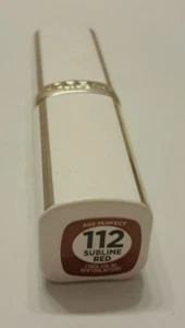L'Oréal Age Perfect Luminous Hydrating Lipstick # 112 SUBLIME RED UB14 - Picture 1 of 1