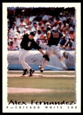 1995 Topps Alex Fernandez Baseball Cards #163