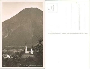 Cartolina Bad Wiessee, luogo con Wallberg e chiesa - Foto 1 di 1