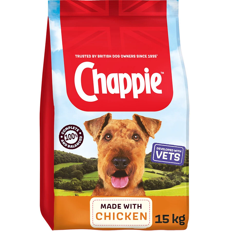 Chappie Complete Adult Hundetrockenfutter Huhn & Vollkornmüsli - 15 kg - Bild 1 von 1