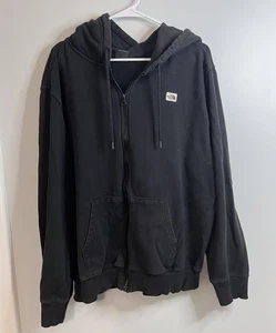 The North Face Giacca Uomo Nera con Cappuccio e Zip Taglia XLarge Vintage XL - Foto 1 di 4
