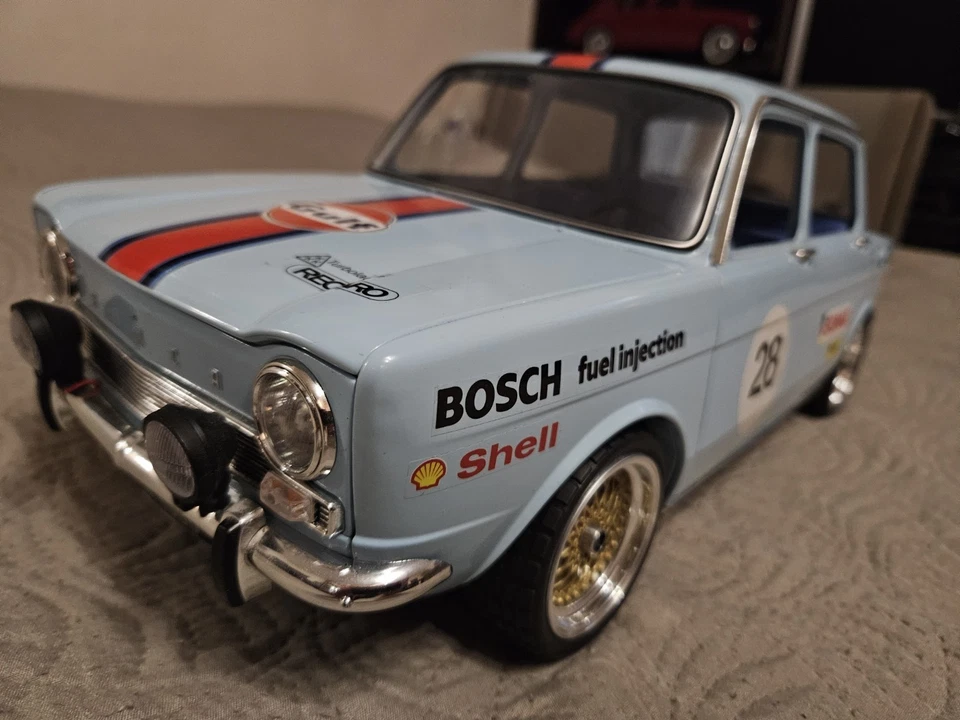 SIMCA 1000 1/8 EAGLEMOSS 60% COMPLETE  - Image 1 of 4