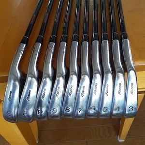 Mizuno iron set 10 pieces 3,4,5,6,7,8,9,P,F,S USED Very Good Condition - Picture 1 of 9