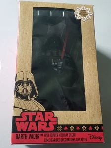 KURT ADLER STAR WARS DARTH VADER TREE TOPPER FIGURE BNIB 12" LIGHT UP RED SABER - Picture 1 of 13