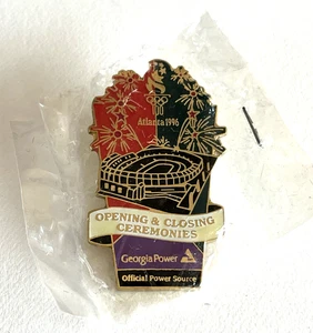 1996 ATLANTA OLYMPICS OPENING & CLOSING CEREMONIES PIN/ GEORGIA POWER SPONSOR - Picture 1 of 2