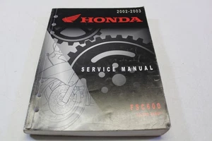 GENUINE 2002-2003 Honda FSC600 SILVER WING FACTORY SERVICE MANUAL 61MCT01  - Picture 1 of 13