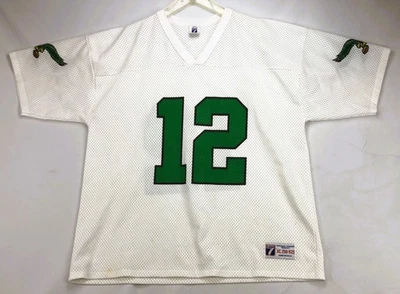 Camiseta deportiva vintage con logotipo 7 Eagles Randall Cunningham blanca verde XL hecha en EE. UU. Foto 1 de 4