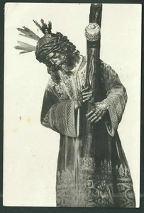 Holy card antique postale de Jesus del Gran Poder santino image pieuses estampa - Picture 1 of 1