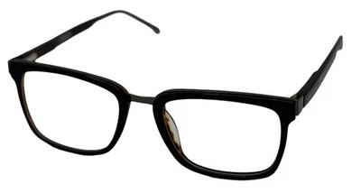 Óculos quadrados Jones New York preto masculino plástico macio, J529. 53 mm - Imagem 1 de 4