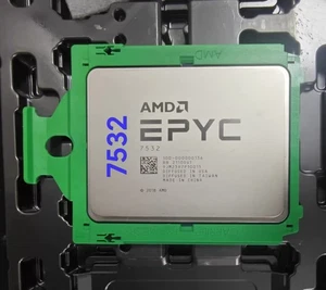 AMD EPYC™ 7532 official version CPU processor 32 cores 64 threads 2.4-3.3GHZ SP3 - Picture 1 of 2