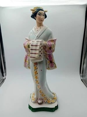 statua giapponese ceramica sicat 1964 Torino - Immagine 1 di 4