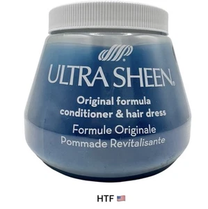 Ultra Sheen Original Formula Conditioner Hair Dress BLUE LARGE 8 oz Size HTF - Picture 1 of 4