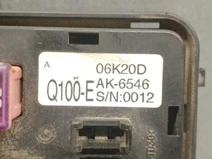 06K20D caja de relés fusibles para SSANGYONG ACTYON SPORTS I (QJ) 2.0 5442596 - Foto 1 di 6