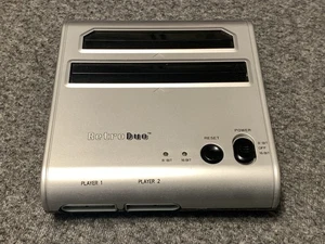 Consola Retro-Bit Retro Duo Plateada - PARA REPUESTOS O REPARACIÓN - Imagen 1 de 3