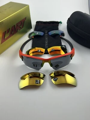 Oakley Flak 2.0 XL KAR L’ART Fade Prizm Negro Jade Rubí 24K Polarizado Armonía Foto 1 de 4