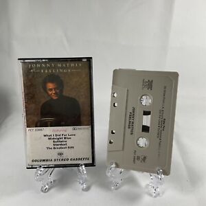 Johnny Mathis Feelings CBS 40-69180 cassette 1975 Free shipping UK