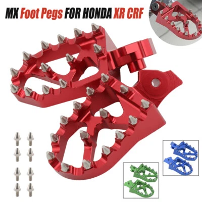 Педаль подножек с ЧПУ для Kawasaki KLR650 Honda XR50R XR70R CRF100F Z50R - Изображение 1 из 4