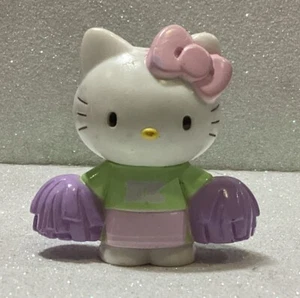 HELLO KITTY CHEERLEADER SANRIO 2007 PERSONAGGIO IN GOMMA DURA - Imagen 1 de 2