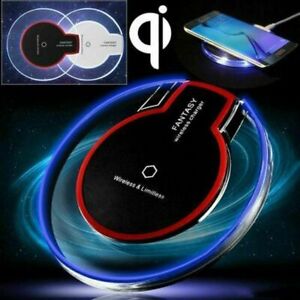 Universal Qi Wireless Charger Charging Pad Mat Dock For iPhone Samsung Galaxy UK