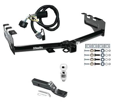 拖车拖钩适用于 07-13 雪佛兰 Silverado GMC Sierra 1500 带电线和 2 英寸球 — 第 1/4 张图片