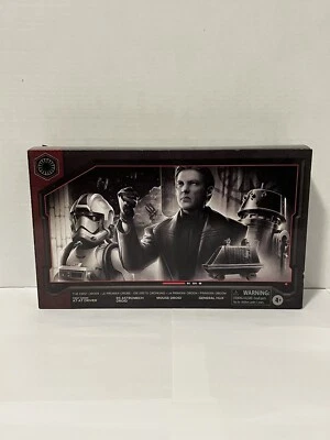 Star Wars Black Series Galaxy Edge First Order Set Gen Hux R5 AT-AT Driver 4 pk - Image 1 of 4