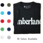 Timberland Herren kurzärmlig verblasst lineares Logo Baumwolle T-Shirt A11GY