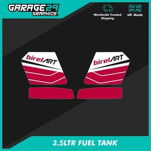 BIREL STYLE 3.5LTR FUEL TANK STICKERS - Picture 1 of 1