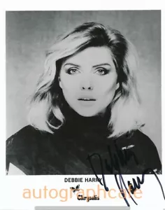 DEBBIE HARRY, BLONDIE 10 x 8 Inch Signed Photo - High Quality Copy Of Original - Foto 1 di 1