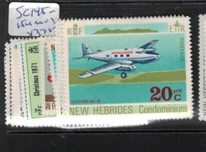 French New Hebrides SG 145-154 MOG (10glt) - Afbeelding 1 van 1
