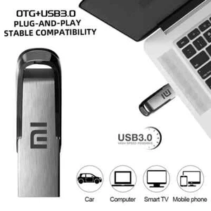 Xiaomi 3.0 Usb 2 TB Pen Drive Metal High Speed Flash Disk Waterproof - Picture 1 of 2