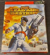 Uprising 2: Lead And Destroy Windows PC CD-ROM Game 1998 Big Box Complete Manual