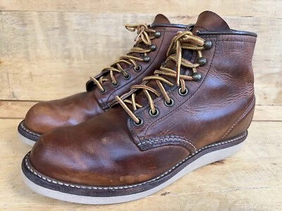 Botas para hombre Red Wing 2950 6" Rover cobre ásperas y resistentes talla EE. UU. 7,5 D/Reino Unido 6,5 Foto 1 de 4